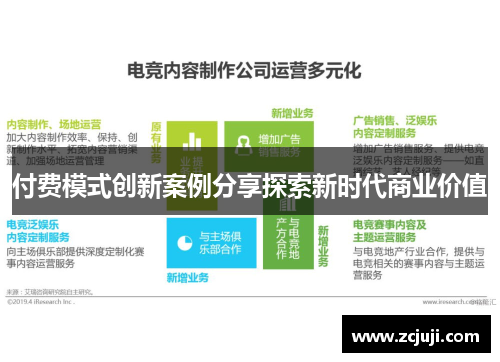 付费模式创新案例分享探索新时代商业价值